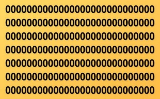 Reto visual: encontrar la letra “C” camuflada entre los números (casi imposible)