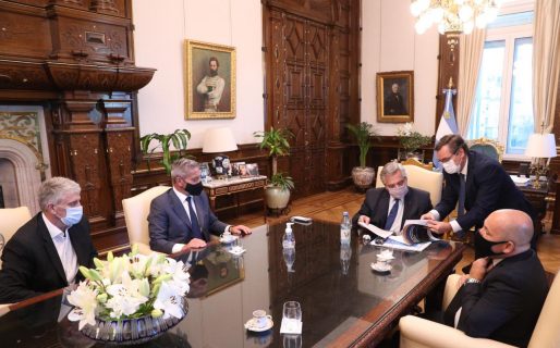 Fuerte respaldo del presidente Alberto Fernández al proyecto minero