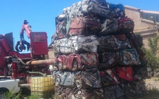 Compactan autos secuestrados en la comisaría de KM 8