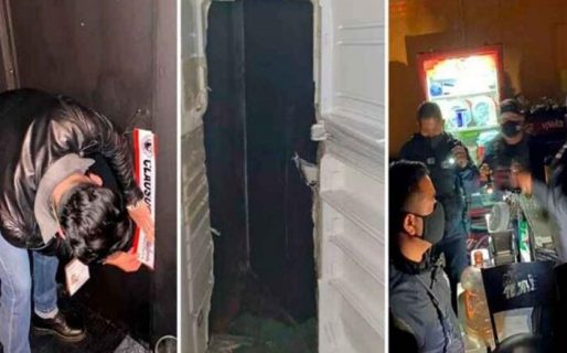 Entraban a un bar clandestino por la puerta de una heladera