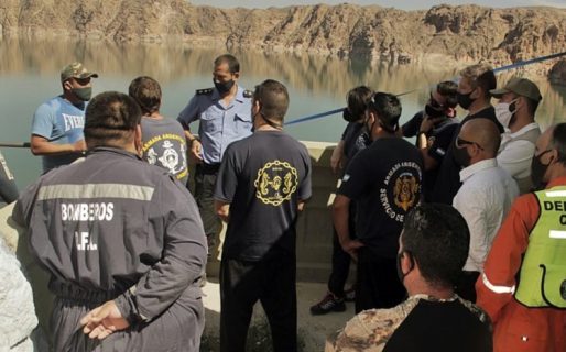 Dique Ameghino: redoblan los esfuerzos para encontrar el cuerpo de Bruno Muñoz