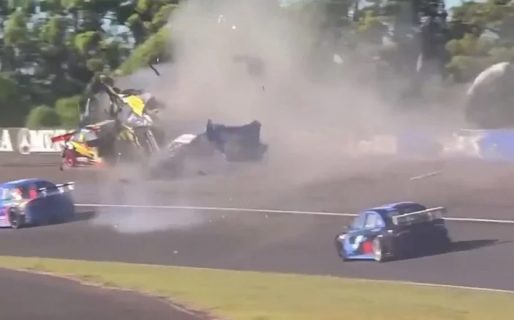 El Dipy provocó un impactante accidente en el Top Race