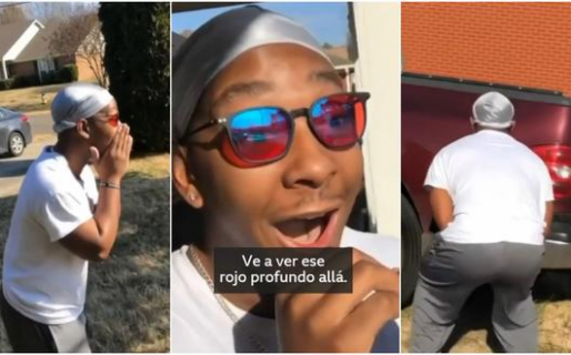 Joven con daltonismo reacciona así al ver por primera vez los colores