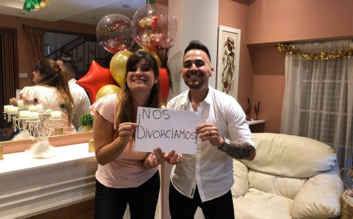 Se divorciaron y festejaron a lo grande: “El amor como pareja se terminó, pero no como personas”