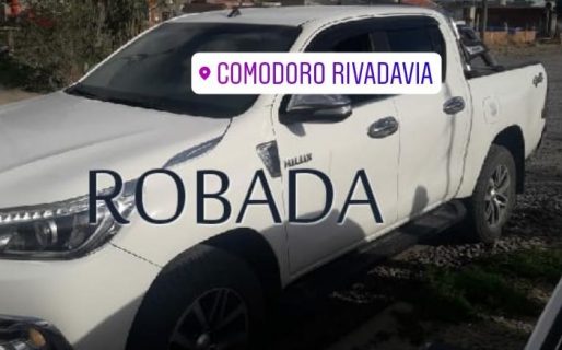 Le robaron la camioneta mientras trabajaba