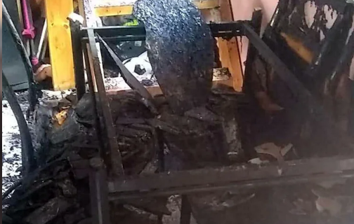 Perdió todo en un incendio, tiene tres hijos y está embarazada