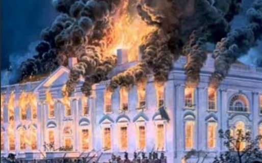 El día que soldados británicos tomaron el Congreso de Estados Unidos y “votaron” por incendiarla
