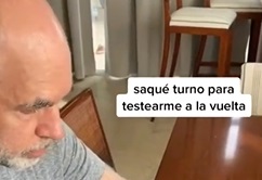 Video: Larreta anunció que tenía Covid ¡a través de un Tik Tok!