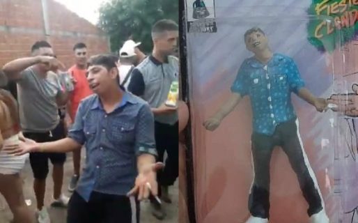 Lo hicieron meme por un video en una fiesta clandestina y ahora hasta venden muñecos con su cara
