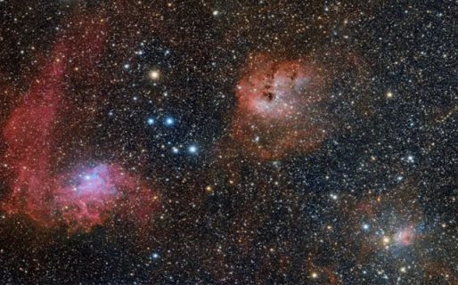 Un astrónomo aficionado sacó una foto impactante desde su jardín