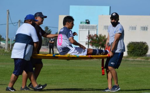 Preocupación en Newbery por la lesión del «Pitu» Barrientos