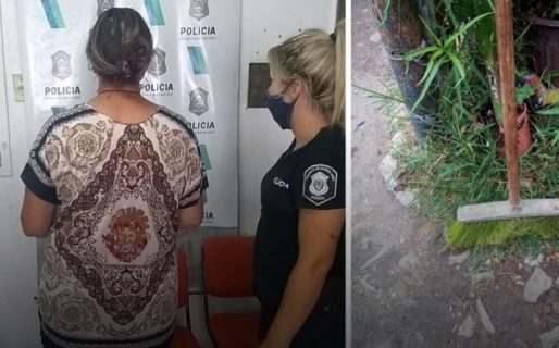 Abuela le pegó con una escoba en la cabeza a su nieto de 9 años