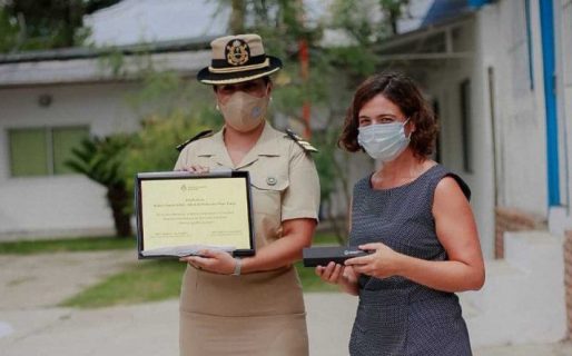 Una mujer asume por primera vez la jefatura de una unidad de Prefectura