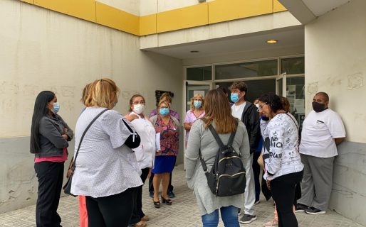 Trabajadores del Hospital repudiaron los allanamientos por el robo de vacunas