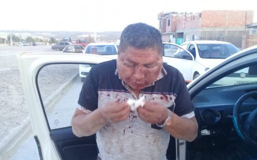 Pensaron que un taxista quería secuestrar a su hijo y le dieron una brutal golpiza