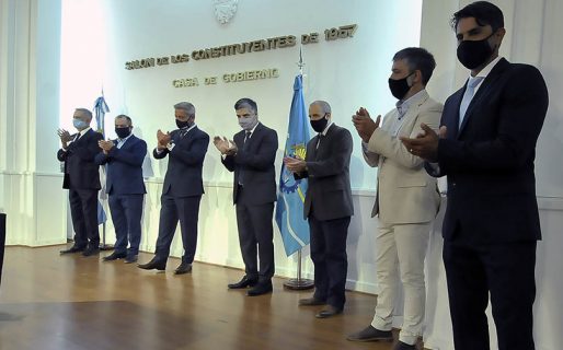 Arcioni puso en funciones a subsecretarios del Ministerio de Infraestructura, Energía y Planificación