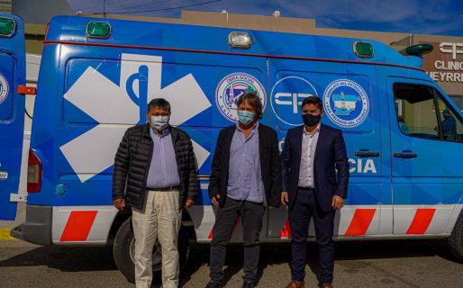 Petroleros donó una ambulancia para la localidad de El Hoyo