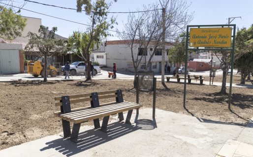 Municipio recupera y embellece bulevares de la ciudad