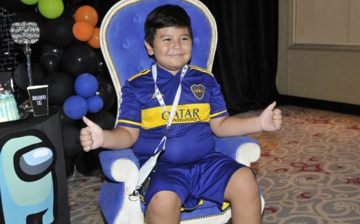 Las fotos del cumpleaños de Dieguito Fernando Maradona