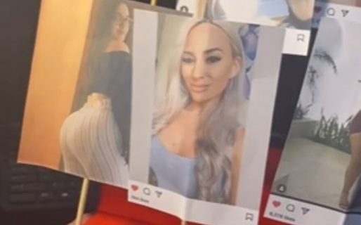 San Valentín: el vengativo regalo de una mujer a su novio por seguir a muchas chicas en Instagram