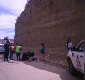 Buscaba a su mascota y cayó por un barranco