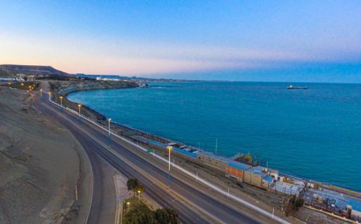 Domingo de playa en Comodoro luego de la tormenta