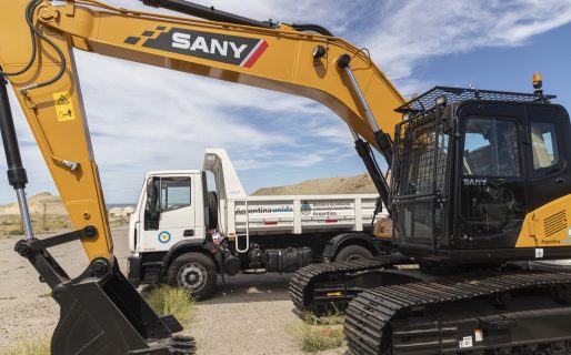El municipio comenzó a recibir el equipamiento de Nación para saneamiento ambiental