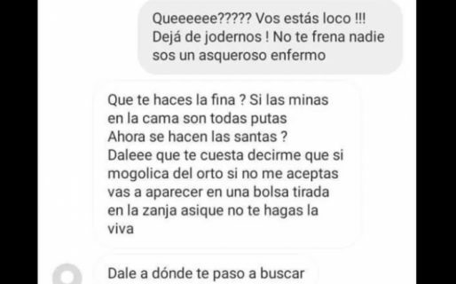 Escracharon a un hombre que acosaba a estudiantes de la universidad de La Plata: «son todas ninfómanas»