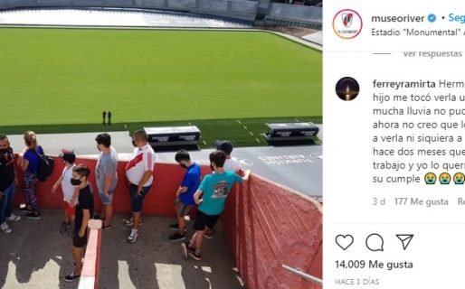 El conmovedor gesto de River con una hincha que se quedó sin trabajo hace dos meses