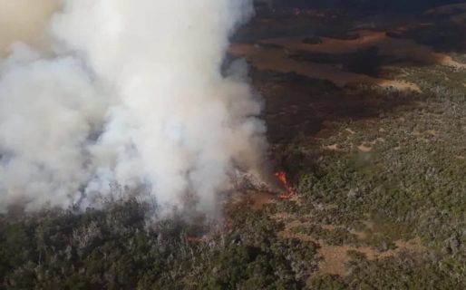 Se desató otro incendio de «importantes dimensiones» en Chubut