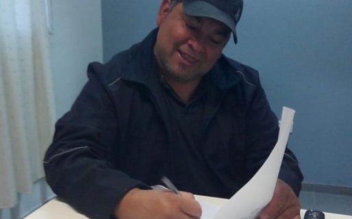 El suboficial Moisés Bravo se jubiló tras 31 años de servicio