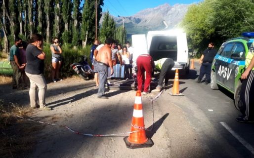 Falleció de un paro cardíaco conduciendo una moto