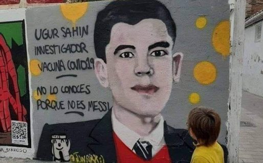 Pintaron el rostro de un actor porno haciéndolo pasar por un importante investigador