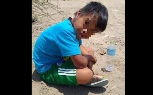 Abandonaron a un nene con síndrome de down en plena ruta a la luz del sol