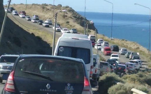 Caos vehicular por el corte de ruta de la CCC