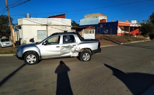 Se produjo un choque en Francisco Behr y Del Trabajo