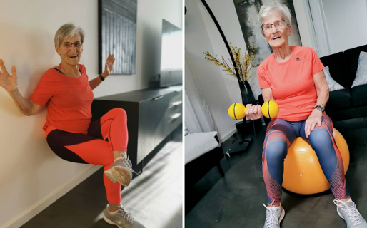 La abuela fit: la influencer deportista furor en las redes