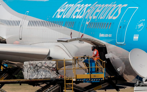 Esta tarde llegarán a la Argentina otras 500 mil dosis de vacunas rusas Sputnik V