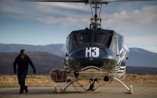 El Gobierno del Chubut sigue con el operativo para sofocar los incendios en la Comarca Andina