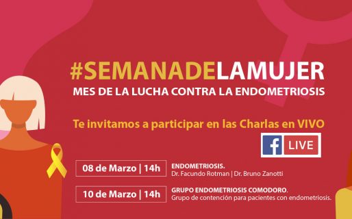 Endometriosis: Charlas en Vivo en el marco de la Semana de la Mujer