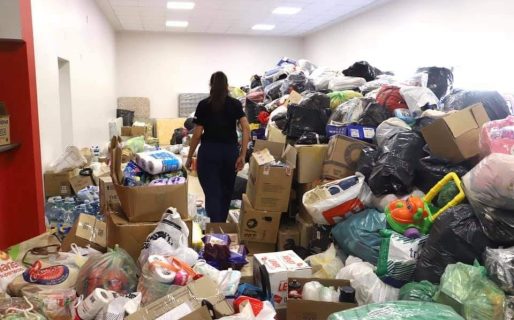 Bomberos agradecidos por las importantes donaciones para la Cordillera