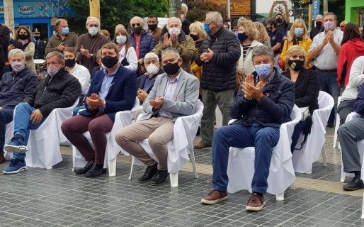 Menna participó del homenaje a Raúl Alfonsín, a 12 años de su fallecimiento
