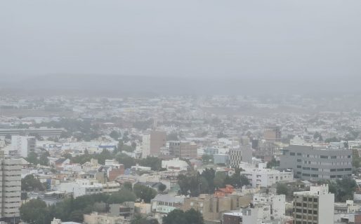 Poca visibilidad y lloviznas en Comodoro