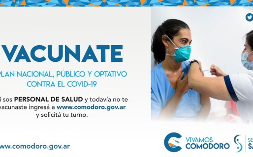 El personal de salud que resta vacunarse  ya puede sacar turno