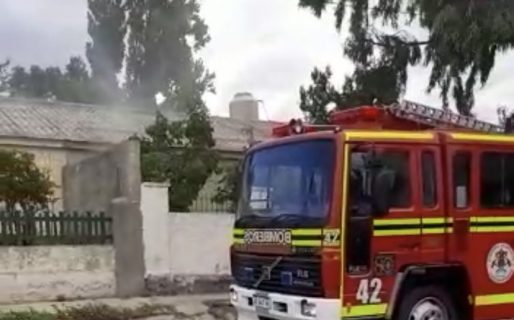 Salvaron a un niño en un incendio de vivienda