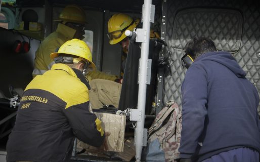 Roveta afirmó que la lucha contra los incendios “viene dando resultados y hay un gran despliegue de recursos”