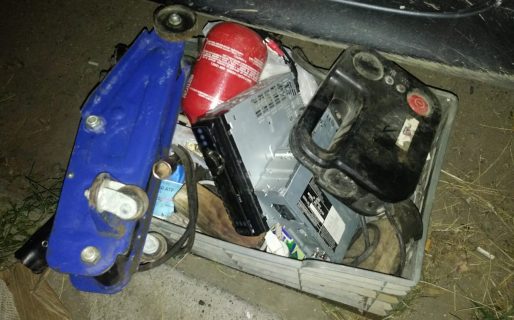 Sujeto detenido por robar elementos de los autos que están secuestrados en una comisaría