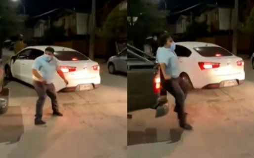 Pastor evangélico fingió ser atropellado para evadir un control por coronavirus