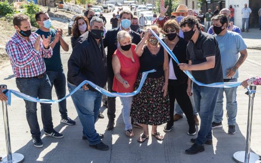 “Inaugurar pavimento es sinónimo de progreso”