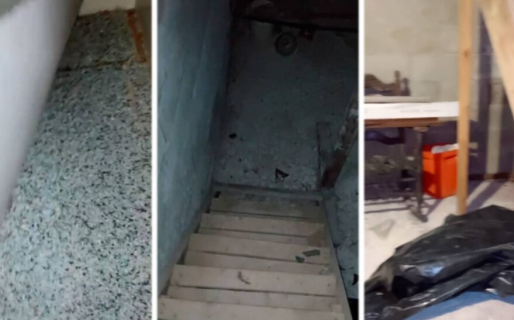 Una mujer descubrió un sótano secreto en su casa al levantar una alfombra
